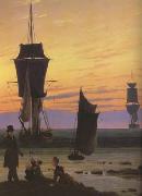 Caspar David Friedrich, detail The Stages of Life (mk10)